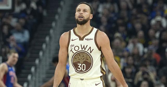 MILE登录-Shams：库里将因膝伤再缺席10天 累计缺席场次达20场