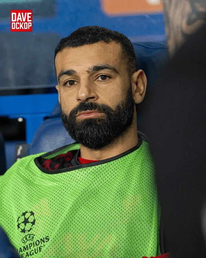 米乐游戏-关键战坐全场板凳！萨拉赫自去年12月后首次替补未登场